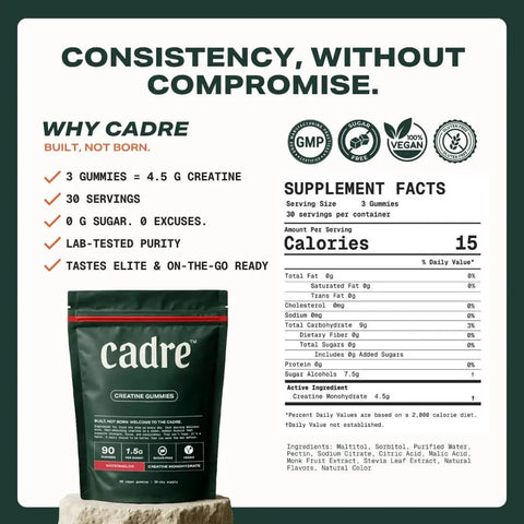 Cadre Creatine Gummies