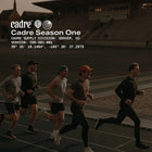 Group of men running on track under Cadre Season One branding in Denver CO representing discipline and consistent progress.