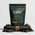 Cadre creatine gummies product shot featuring creatine monohydrate gummies in resealable pouch